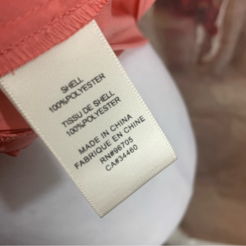Rebecca Taylor Off Shoulder Ruffle Blouse in Peach - Picture 9 of 12